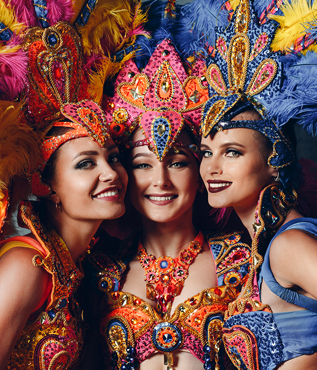Les carnavals colorés